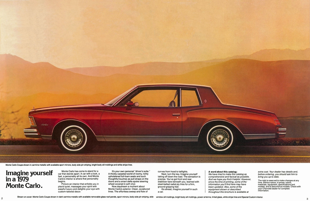 1979 Chevrolet Monte Carlo Brochure Page 6
